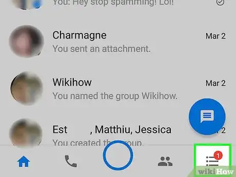Image titled See the "Other" Folder in Facebook Messenger Step 7